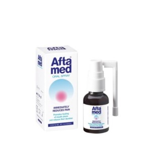 AFTAMED Spray (20 ml) – Spray για την αντιμετώπιση των στοματικών ελκών