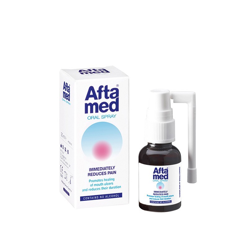 AFTAMED Spray (20 ml) – Spray για την αντιμετώπιση των στοματικών ελκών