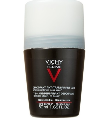 Vichy Homme Deo Roll-On Anti-Transpirant 72h 50ml