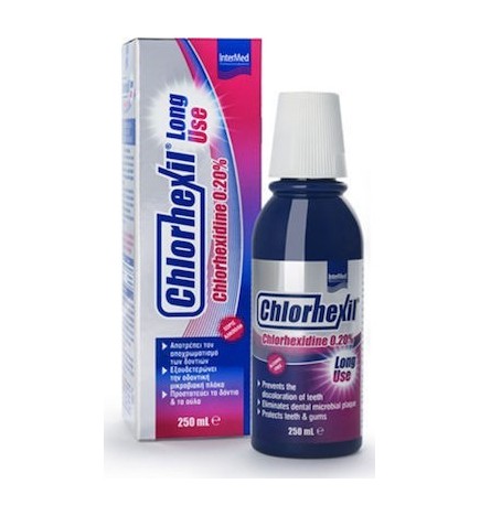 Intermed Chlorhexil 0.20% Long Use Mouthwash κατά της Πλάκας 250ml