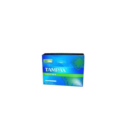 Tampax super 12pcs