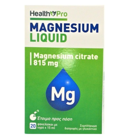 MAGNESIUM CITRATE LIQUID 815mg ΦΑΚΕΛΙΣΚΟΙ