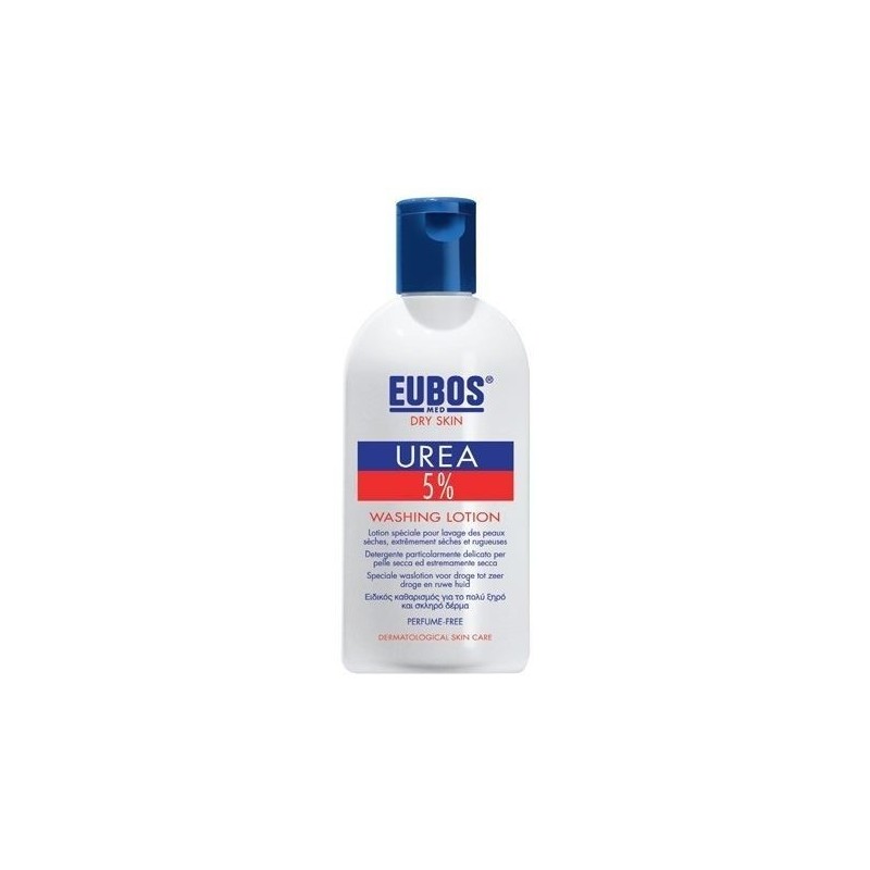 Eubos Urea 5% Washing Lotion Υγρό σαπούνι καθαρισμού & περιποίησης με ουρία 5%, 200ml