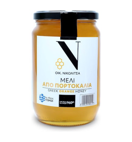 Μέλι από πορτοκάλια ΝΙΚΟΛΙΤΣΑΣ 960gr