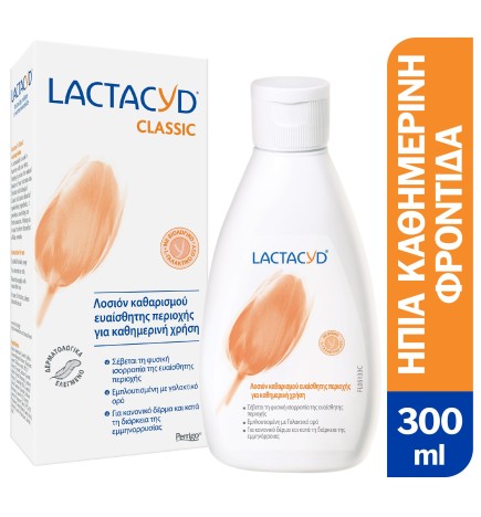 Lactacyd καθαριστικό ευαίσθητης περιοχής 300ml
