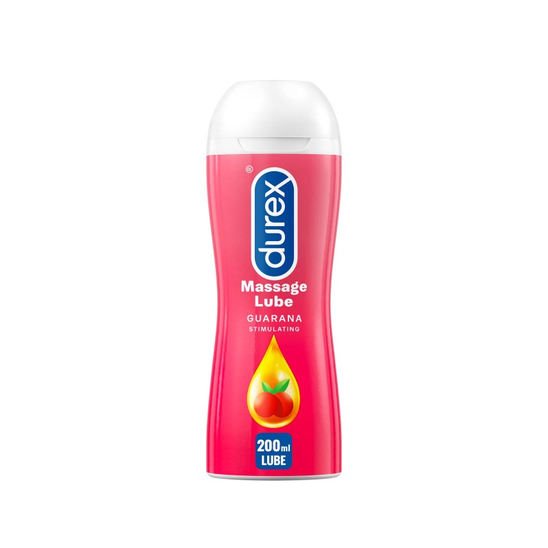 Durex  Λιπαντικό Διεγερτικό Gel Play Massage 2-in-1 Guarana, 200ml