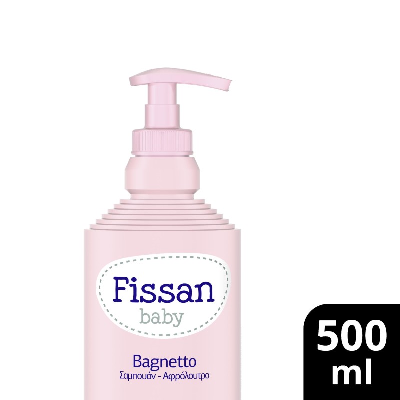 FISSAN  BABY BAGNETTO 500ML- Βρεφικό σαμπουάν  και αφρόλουτρο