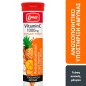 Lanes Vitamin C 1000mg, συμπυκνωμένος χυμός πορτοκάλι- Αναβράζουσα Βιταμίνη C 1000mg χυμός πορτοκάλι με γεύση ανανά μάνγκο