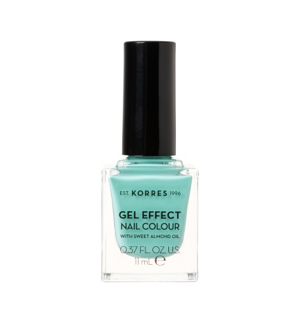 KORRES GEL EFFECT Nail Colour Aquatic Turquoise_98