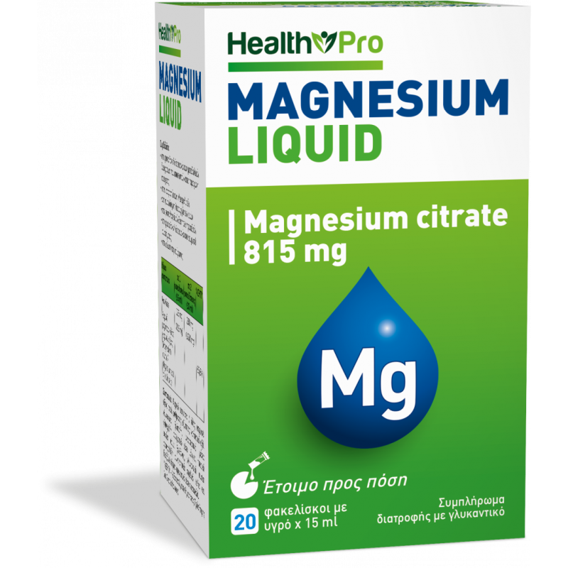 MAGNESIUM CITRATE LIQUID 815mg ΦΑΚΕΛΙΣΚΟΙ