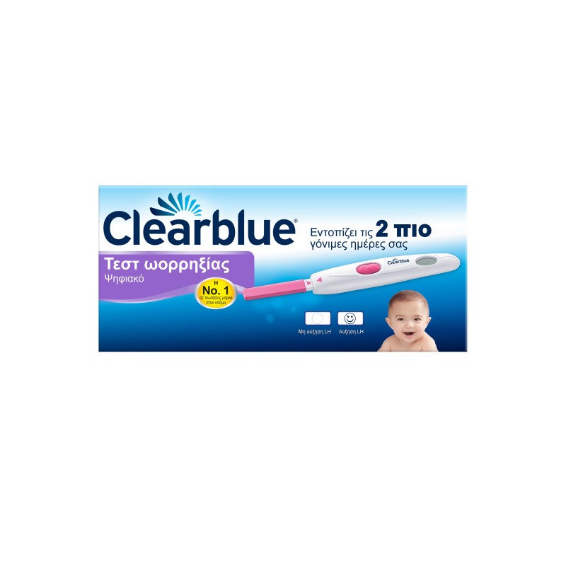 Clearblue Digital Test Ωορρηξίας (10 tests)