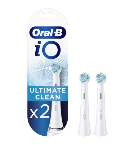 Oral-B iO Ultimate Clean Ανταλλακτικές Κεφαλές Ηλεκτρικής Οδοντόβουρτσας, 2 τμχ