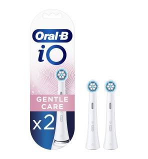 Oral-B iO Gentle Care Ανταλλακτικές Κεφαλές Ηλεκτρικής Οδοντόβουρτσας, 2 τμχ