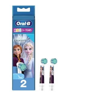 Oral-B Kids Frozen Ανταλλακτικές Κεφαλές Παιδικής Ηλεκτρικής Οδοντόβουρτσας , 2 τμχ
