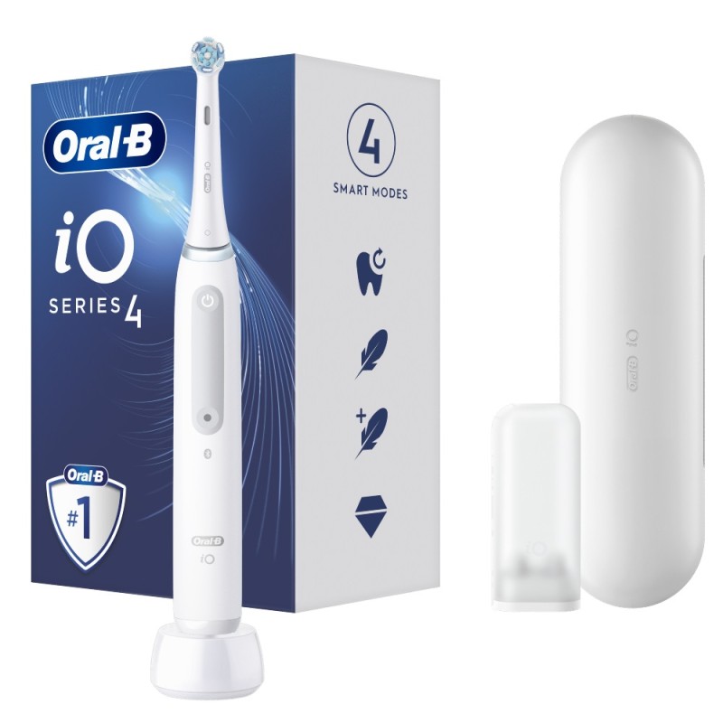 Oral-B iO Series 4 Hλεκτρική Οδοντόβουρτσα White