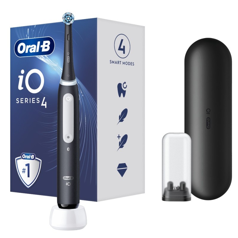 Oral-B iO Series 4 Hλεκτρική Οδοντόβουρτσα Black