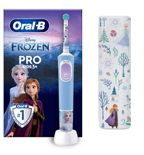 Oral-B Vitality Pro Ηλεκτρική Οδοντόβουρτσα Frozen Με Θήκη Ταξιδίου,  Για Παιδιά 3+ Ετών