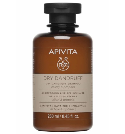 Apivita Dry Dandruff Σαμπουάν κατά της Πιτυρίδας για Ξηρά Μαλλιά 250ml