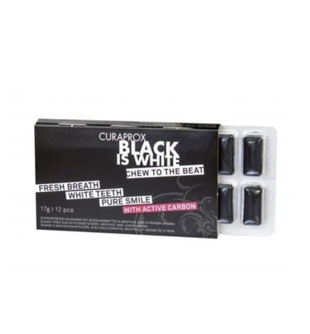 Black is White Chewing Gum (1 τεμάχιο) - Τσίχλες