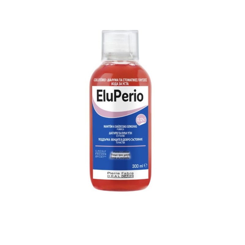 Elgydium EluPERIO Antibacterial Mouthwash 300ml