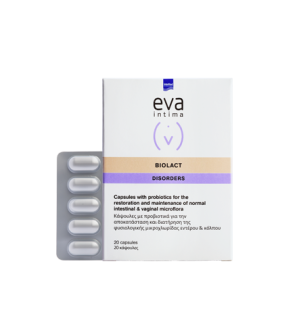 Eva Intima Biolact Ovules 10 κολπικά υπόθετα