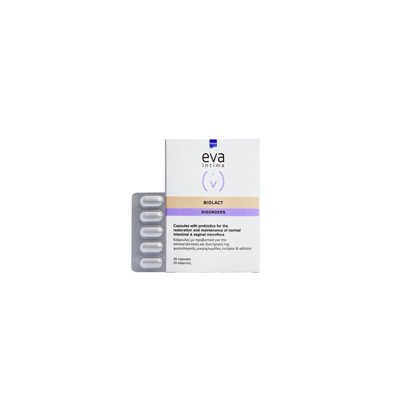 Eva Intima Biolact Ovules 10 κολπικά υπόθετα