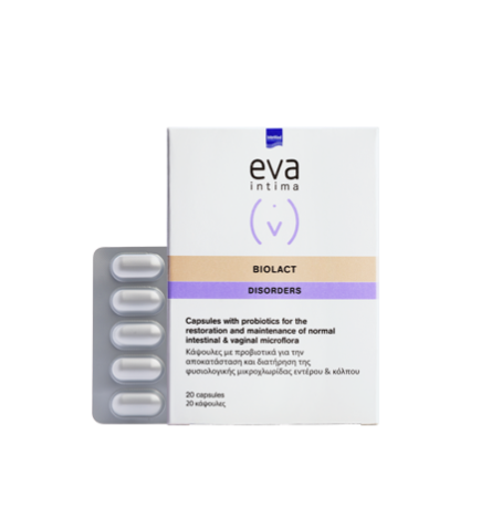 Eva Intima Biolact Ovules 10 κολπικά υπόθετα