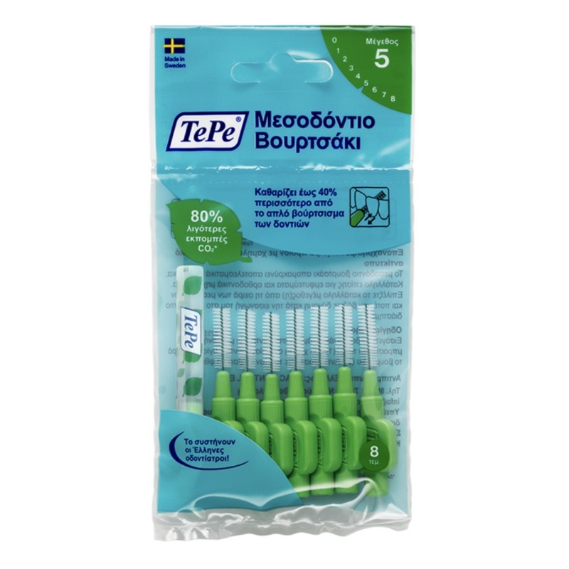 TePe  Μεσοδόντιο Βουρτσάκι 0.8mm 8pcs