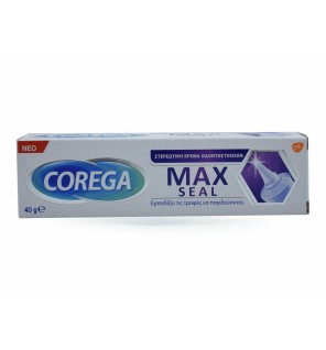 Corega Max Seal Στερεωτική Κρέμα Τεχνητής Οδοντοστοιχίας 40gr