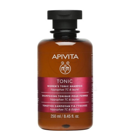APIVITA Women's Tonic Shampoo Τονωτικό Σαμπουάν Κατά της Τριχόπτωσης για Γυναίκες με Hippophae TC & Δάφνη 250ml