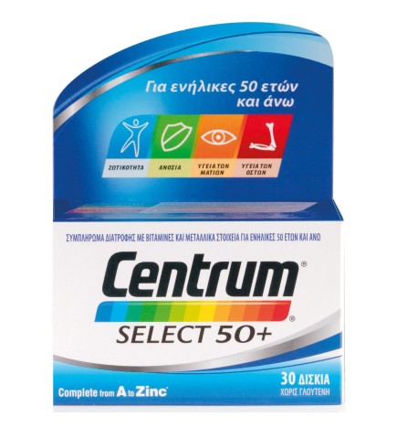 Centrum Select 50+ 30TABS