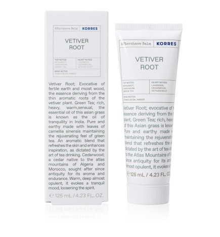 Korres Vetiver Root Aftershave Γαλακτωμα για μετα το ξυρισμα, 125ml