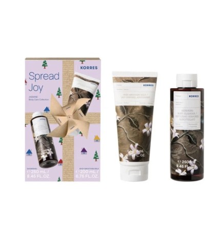 KORRES Jasmine Body Care Collection Γιασεμί Αφρόλουτρο 250ml & Ενυδατικό Γαλάκτωμα Σώματος 200ml