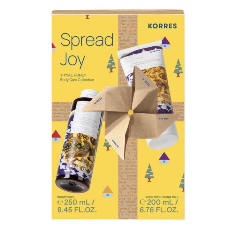 Korres PROMO Thyme Honey Αφρόλουτρο Μέλι - Θυμάρι 250ml - Ενυδατικό Γαλάκτωμα Σώματος 200ml