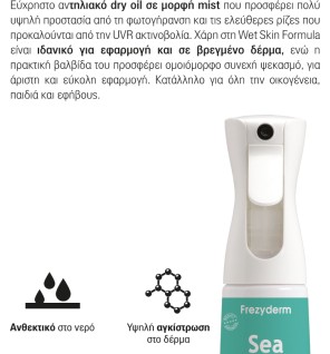 SEA SIDE DRY MIST SPF 50+ Αντηλιακό Mist