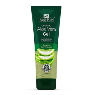 Optima Organic Aloe Vera Gel Οργανικό Βιοενεργό Τζελ Αλόης, 100 ml