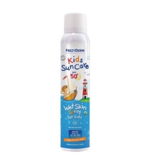 FREZYDERM Kids Sun Care SPF 50+ Wet Skin Spray Παιδικό Αντηλιακό Σπρέι 200ml