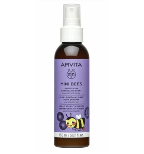 Apivita Mini Bees Gentle Kids Detangling Spray Απαλό Σπρέι για Εύκολο Ξεμπέρδεμα για Παιδιά 150ml