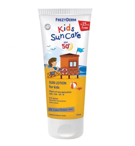 Frezyderm Kids Sun Care Παιδικό Αντηλιακό Γαλάκτωμα SPF50+ 175ml
