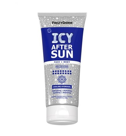 ICY AFTER SUN -Υδρογέλη αποκατάστασης δέρματος μετά την έντονη ηλιοέκθεση